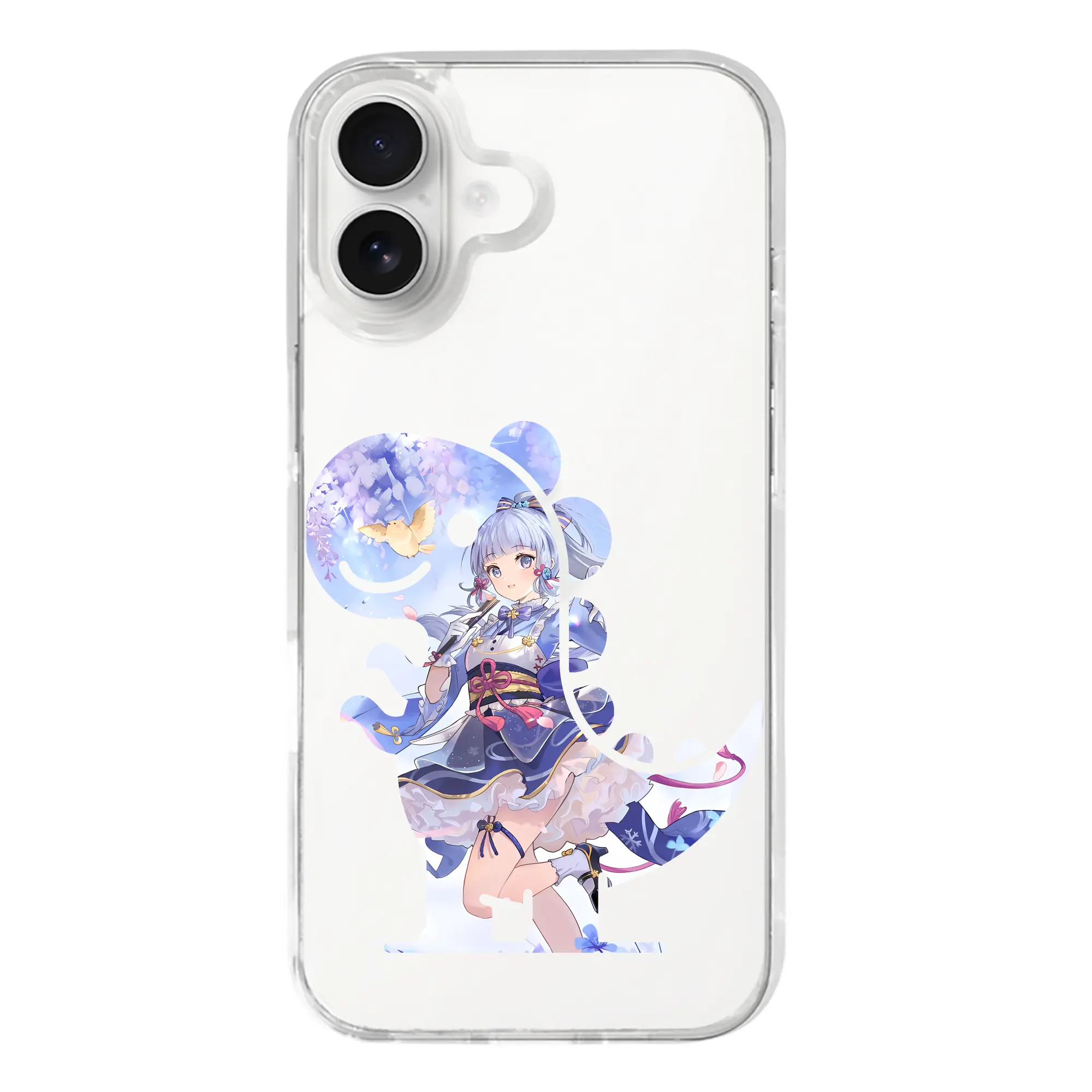 原 神 グッズ 神里綾華 - iPhone 17シリーズ 透明スマホケース – 薄型・耐衝撃・精密フィット保護カバー